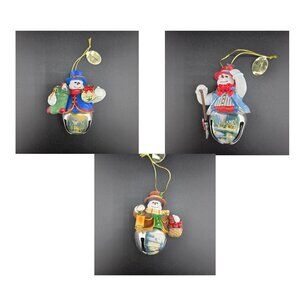 Bradford Exchange Ornament Set 5 3pc New COA